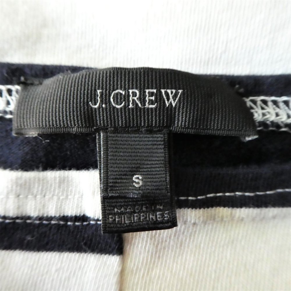 J Crew T Shirt Tee Contrasting Patchwork Striped … - image 6